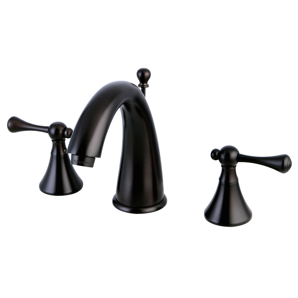 Kingston Brass KS2975BL 8 in. Widespread Bathroom Faucet, Oil Rubbed Bronze - BNGBath