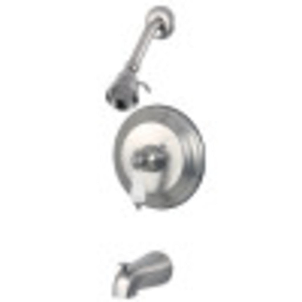 Kingston Brass KB3638PLT Tub and Shower Trim Only, Brushed Nickel - BNGBath