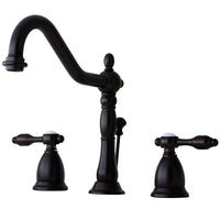 Thumbnail for Kingston Brass KS1995TAL 8 in. Widespread Bathroom Faucet, Oil Rubbed Bronze - BNGBath