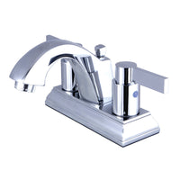 Thumbnail for Fauceture FSC4641NDL 4 in. Centerset Bathroom Faucet, Polished Chrome - BNGBath