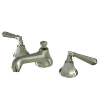 Thumbnail for Kingston Brass KS4468HL 8 in. Widespread Bathroom Faucet, Brushed Nickel - BNGBath