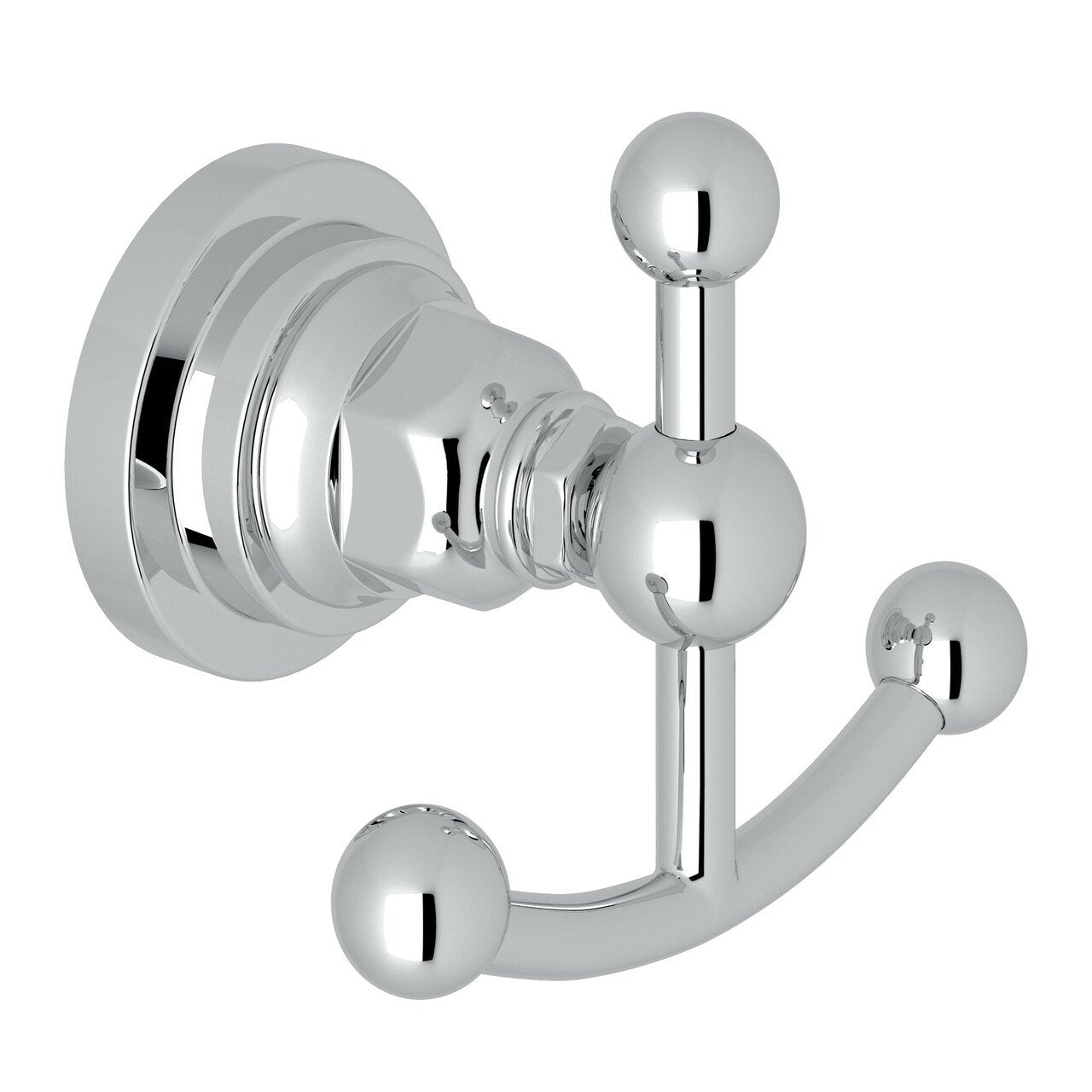 ROHL San Giovanni Wall Mount Double Robe Hook - BNGBath