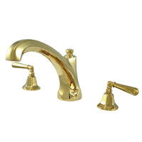 Thumbnail for Kingston Brass KS4322HL Roman Tub Faucet, Polished Brass - BNGBath