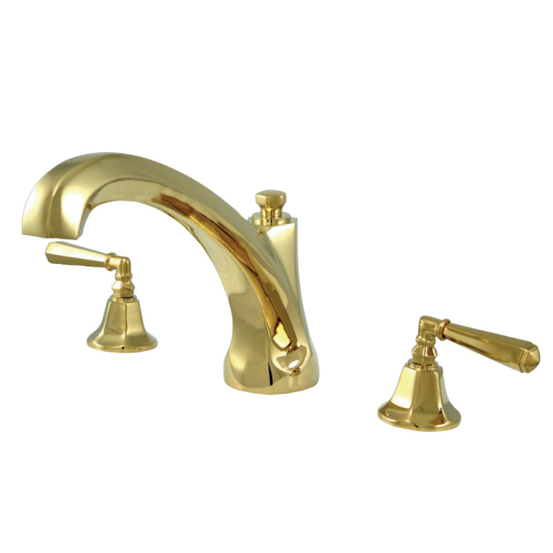 Kingston Brass KS4322HL Roman Tub Faucet, Polished Brass - BNGBath