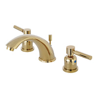 Thumbnail for Kingston Brass KB8962DL 8 in. Widespread Bathroom Faucet, Polished Brass - BNGBath
