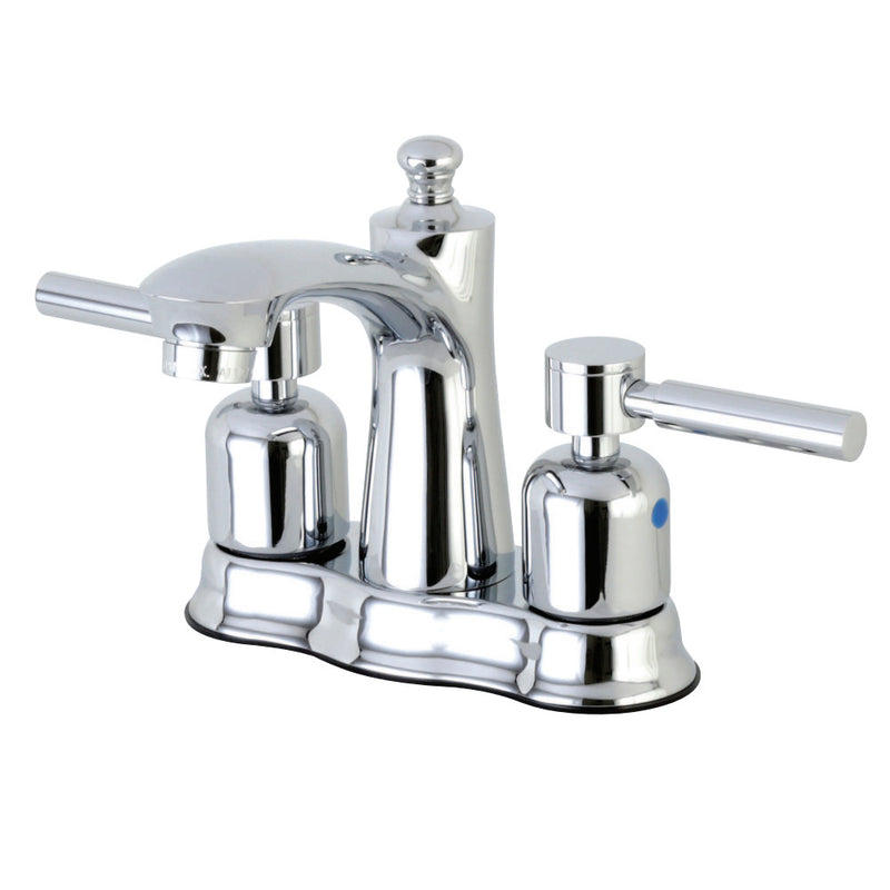 Kingston Brass FB7611DL 4 in. Centerset Bathroom Faucet, Polished Chrome - BNGBath