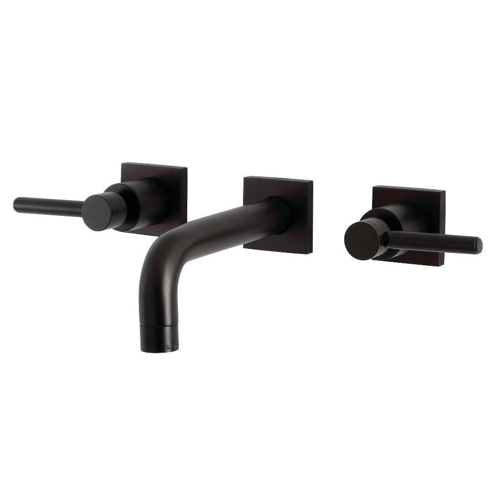 Kingston Brass KS6125DL Concord Two-Handle Wall Mount Bathroom Faucet, Oil Rubbed Bronze - BNGBath