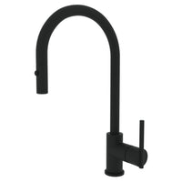 Thumbnail for ROHL Pirellone Pulldown Side Lever Kitchen Faucet - BNGBath