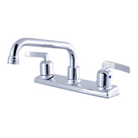 Thumbnail for Kingston Brass FB2131EFL Centurion 8-Inch Centerset Kitchen Faucet, Polished Chrome - BNGBath