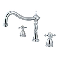 Thumbnail for Kingston Brass KS1341BX Heritage Roman Tub Faucet, Polished Chrome - BNGBath