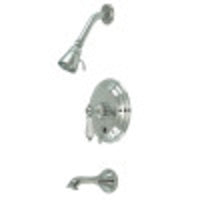 Thumbnail for Kingston Brass KB36310PLT Tub and Shower Trim Only, Polished Chrome - BNGBath