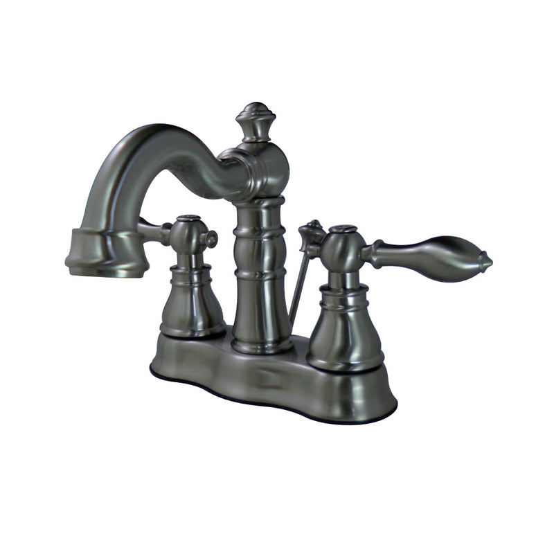 Fauceture FSC1608ACL 4 in. Centerset Bathroom Faucet, Brushed Nickel - BNGBath