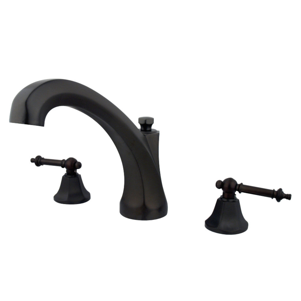 Kingston Brass KS4325TL Metropolitan Roman Tub Faucet, Oil Rubbed Bronze - BNGBath