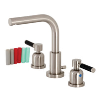 Thumbnail for Fauceture FSC8958DKL 8 in. Widespread Bathroom Faucet, Brushed Nickel - BNGBath