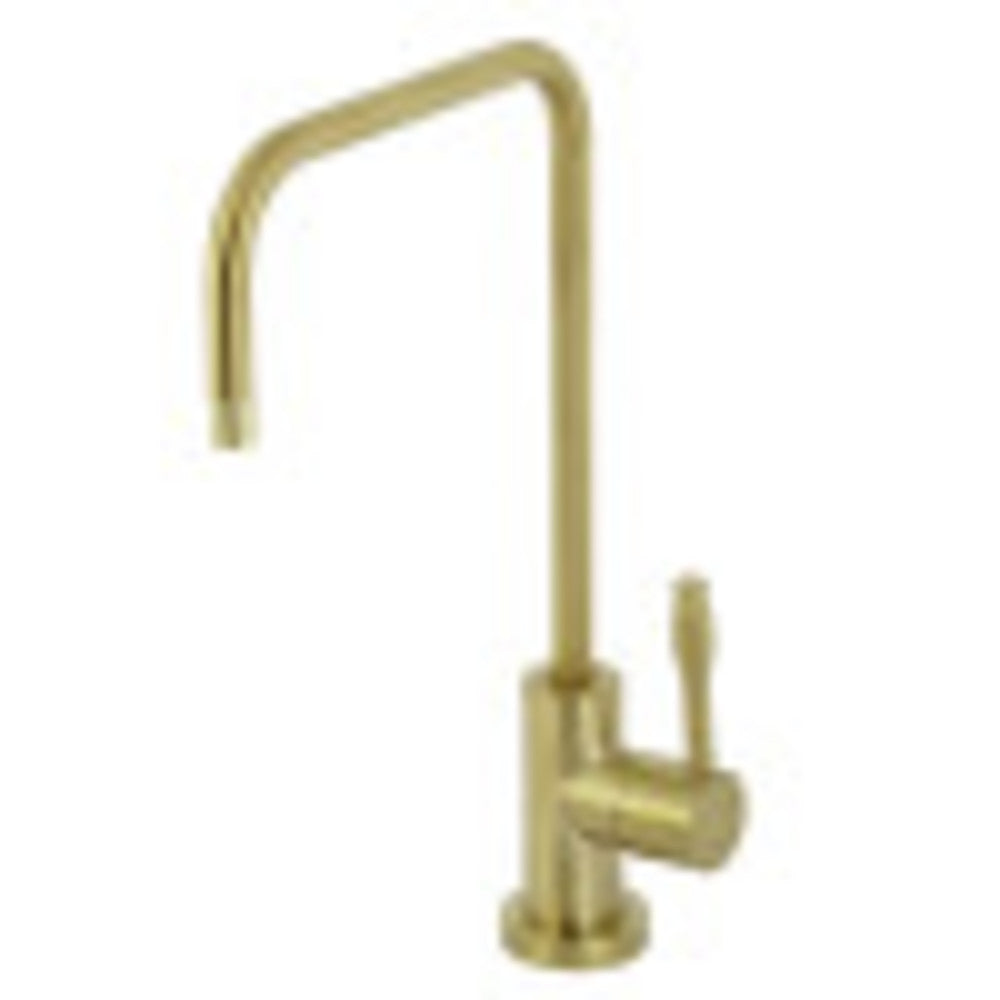 Kingston Brass KS6197NKL Nustudio Single-Handle Cold Water Filtration Faucet, Brushed Brass - BNGBath