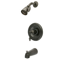 Thumbnail for Kingston Brass KB1635AL Tub and Shower Faucet, Oil Rubbed Bronze - BNGBath