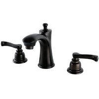 Thumbnail for Kingston Brass KB7965FL 8 in. Widespread Bathroom Faucet, Oil Rubbed Bronze - BNGBath