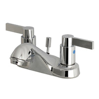 Thumbnail for Kingston Brass FB5621NDL 4 in. Centerset Bathroom Faucet, Polished Chrome - BNGBath