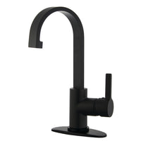 Thumbnail for Fauceture LS8210CTL Continental Single-Handle Bathroom Faucet, Matte Black - BNGBath