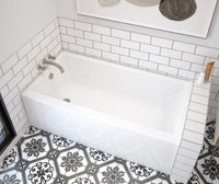 Thumbnail for MAAX 105815-000-001 Rubix 60in x 30in STF Soaking Bathtub - BNGBath