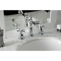 Thumbnail for Kingston Brass KS1977NX Hamilton Widespread Bathroom Faucet with Brass Pop-Up - BNGBath