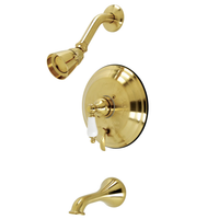 Thumbnail for Kingston Brass KB36380PL Restoration Tub & Shower Faucet, - BNGBath