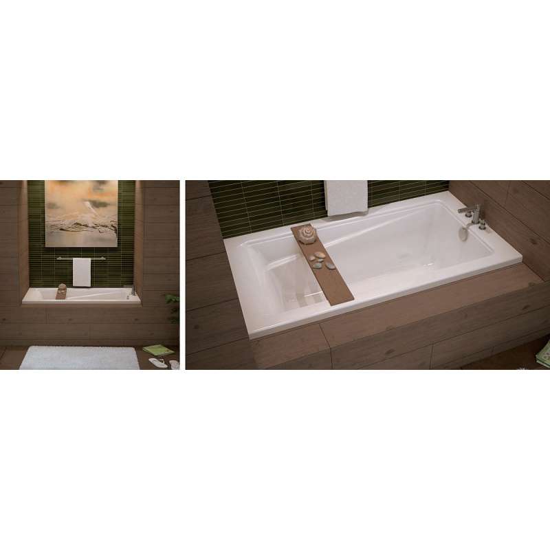 MAAX 105514-000-001 Exhibit 60in x 32in IF Soaking Bathtub - BNGBath