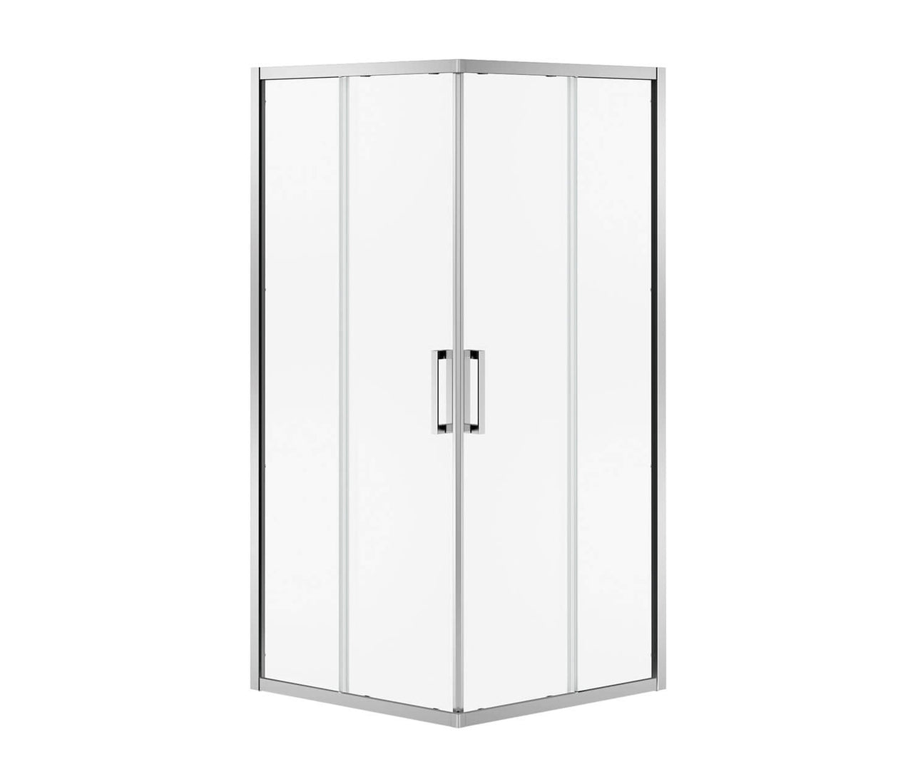 Radia Square Sliding Shower Door 32 x 32 x 71 ½ in. 6 mm Corner Shower door - BNGBath