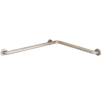 Thumbnail for 48-In D X 24-In W X 1.25-In H Stainless Steel Grab Bar by Swan - BNGBath