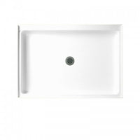 Thumbnail for Swan Veritek 34-In X 48-In Shower Base With Center Drain - BNGBath