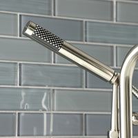 Thumbnail for Aqua Vintage AE8401DX Concord Deck Mount Clawfoot Tub Faucet, - BNGBath