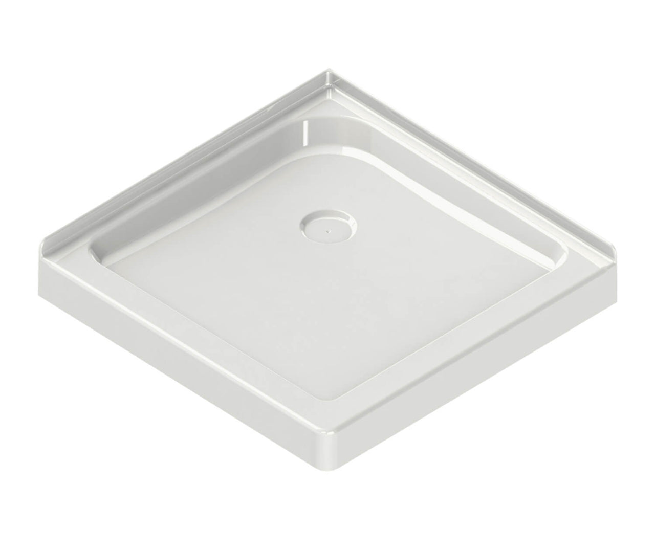 Square Base 32 - Corner - 3 in. Acrylic Corner Left or Right Shower Base - BNGBath
