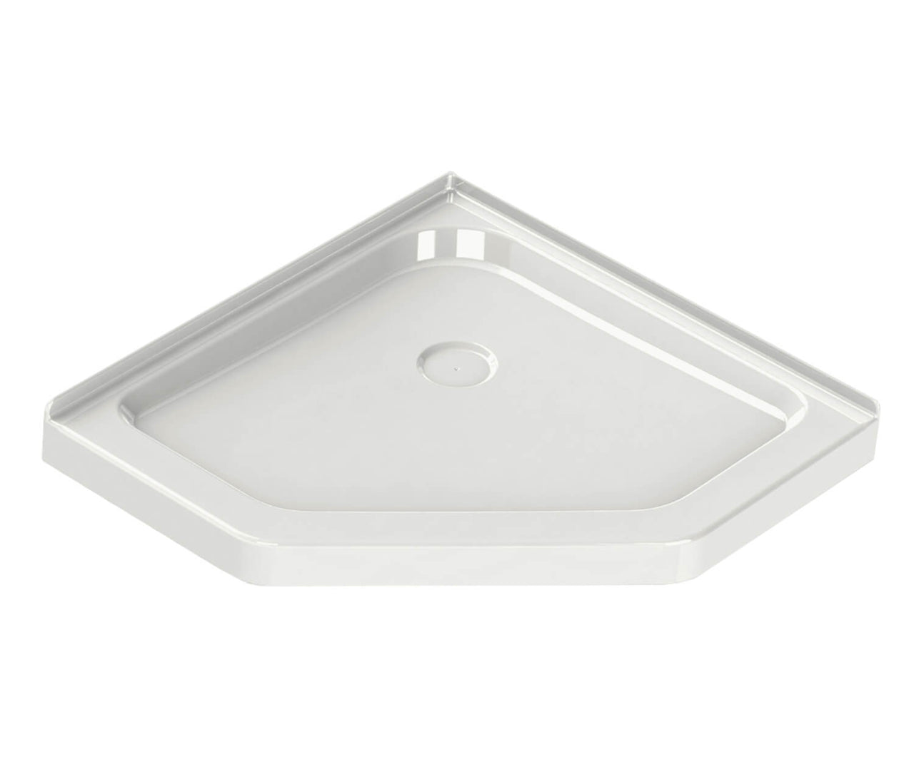 Neo-Angle Base 36 - 3 in. Acrylic Corner Left or Right Shower Base - BNGBath