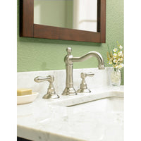 Thumbnail for ROHL Acqui Column Spout Widespread Bathroom Faucet - BNGBath