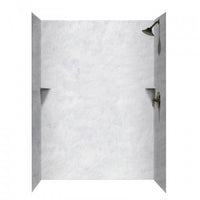 Thumbnail for 36-In x 62-In x 96-In Swanstone Solid Surface Shower Wall Kit - BNGBath