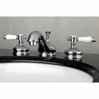 Thumbnail for Kingston Brass KS1161BPL 8 in. Widespread Bathroom Faucet OPEN BOX - BNGBath