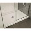 48in X 36in Rectangular Acrylic Shower Base With Round Center Drain, In White - BNGBath