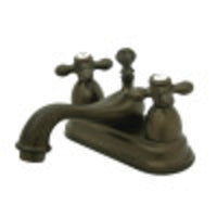 Thumbnail for Kingston Brass CC17L5 4 in. Centerset Bathroom Faucet, Oil Rubbed Bronze - BNGBath