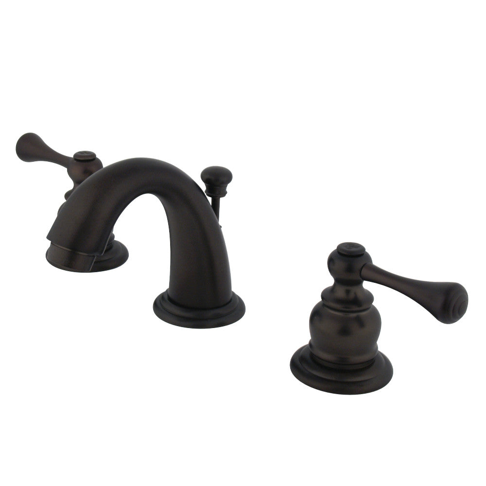 Kingston Brass GKB915BL Vintage Widespread Bathroom Faucet, Oil Rubbed Bronze - BNGBath