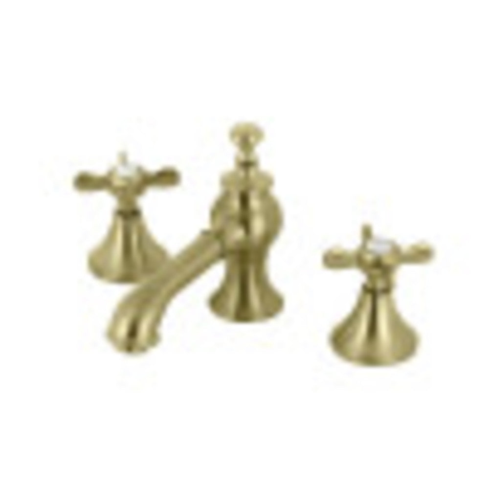 Kingston Brass KC7067BEX Essex 8 in. Widespread Bathroom Faucet, Brushed Brass - BNGBath