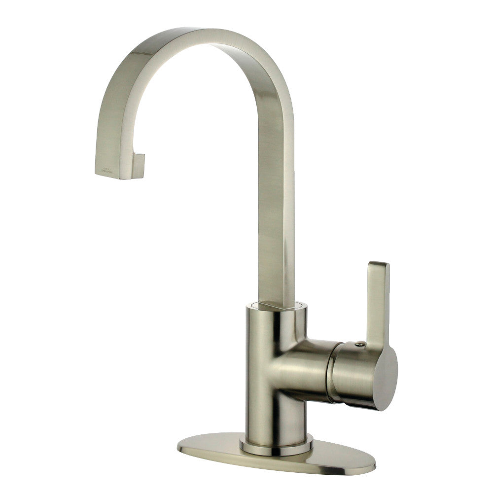 Fauceture LS8218CTL Continental Single-Handle Bathroom Faucet, Brushed Nickel - BNGBath