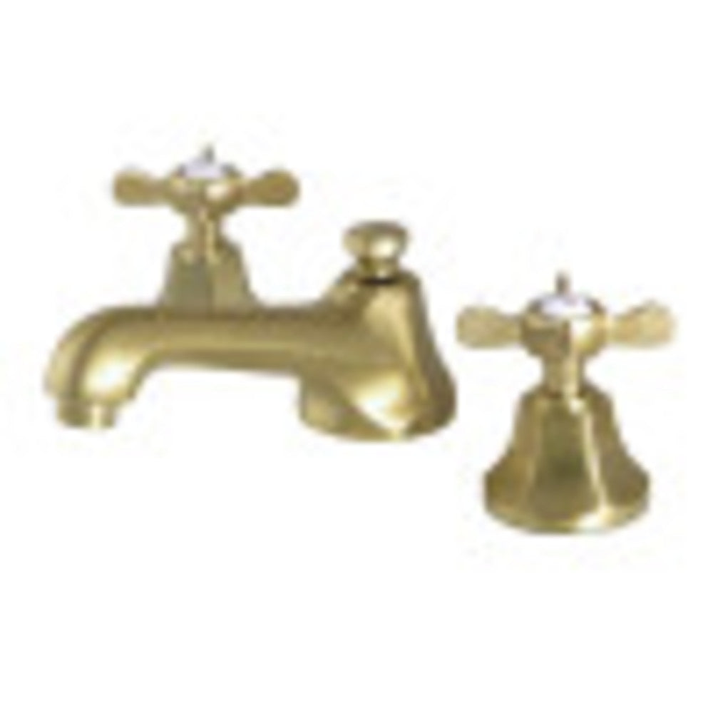 Kingston Brass KS4467BEX Essex 8" Widespread Bathroom Faucet, Brushed Brass - BNGBath