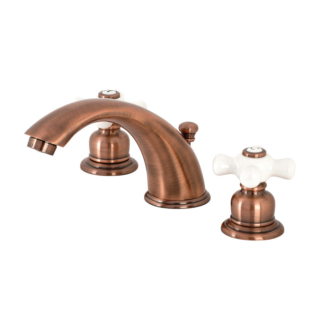 Kingston Brass KB966PX Magellan Widespread Bathroom Faucet, Antique Copper - BNGBath