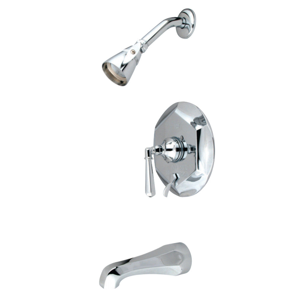 Kingston Brass KB46310HL Tub and Shower Faucet, Polished Chrome - BNGBath