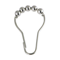 Thumbnail for Kingston Brass SRCR126 Edenscape Roller Ball Shower Curtain Rings (12Pcs/Set), Polished Nickel - BNGBath