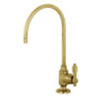 Thumbnail for Kingston Brass KS5197TAL Tudor Single-Handle Water Filtration Faucet, Brushed Brass - BNGBath