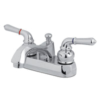 Thumbnail for Kingston Brass KS4261NML 4 in. Centerset Bathroom Faucet, Polished Chrome - BNGBath