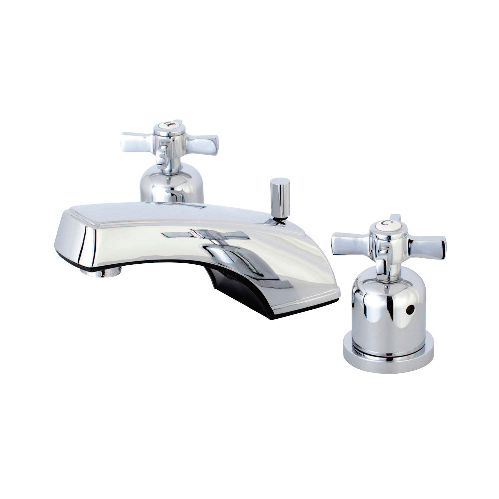 Kingston Brass KB8921ZX 8 in. Widespread Bathroom Faucet, Polished Chrome - BNGBath