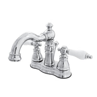 Thumbnail for Fauceture FSC1601APL 4 in. Centerset Bathroom Faucet, Polished Chrome - BNGBath