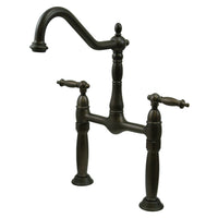 Thumbnail for Kingston Brass KS1075TL Vessel Sink Faucet, Oil Rubbed Bronze - BNGBath